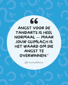 Angst voor de tandarts trauma de baas